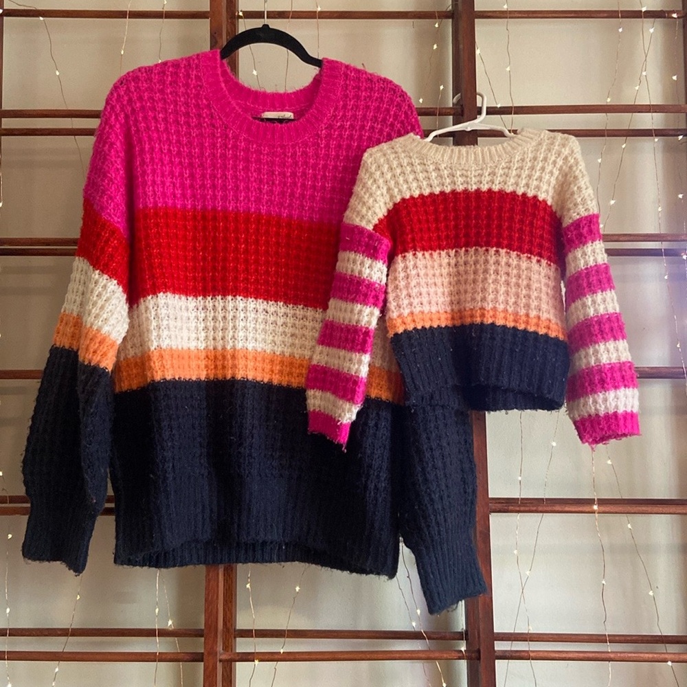 4 Piece Mom Me Universal Thread & Cat Jack Women LG, 12M Romp, 18M, 3T Sweater.